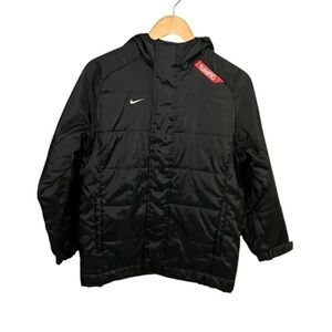 EUC Nike T90 Black Puffer Jacket Size M